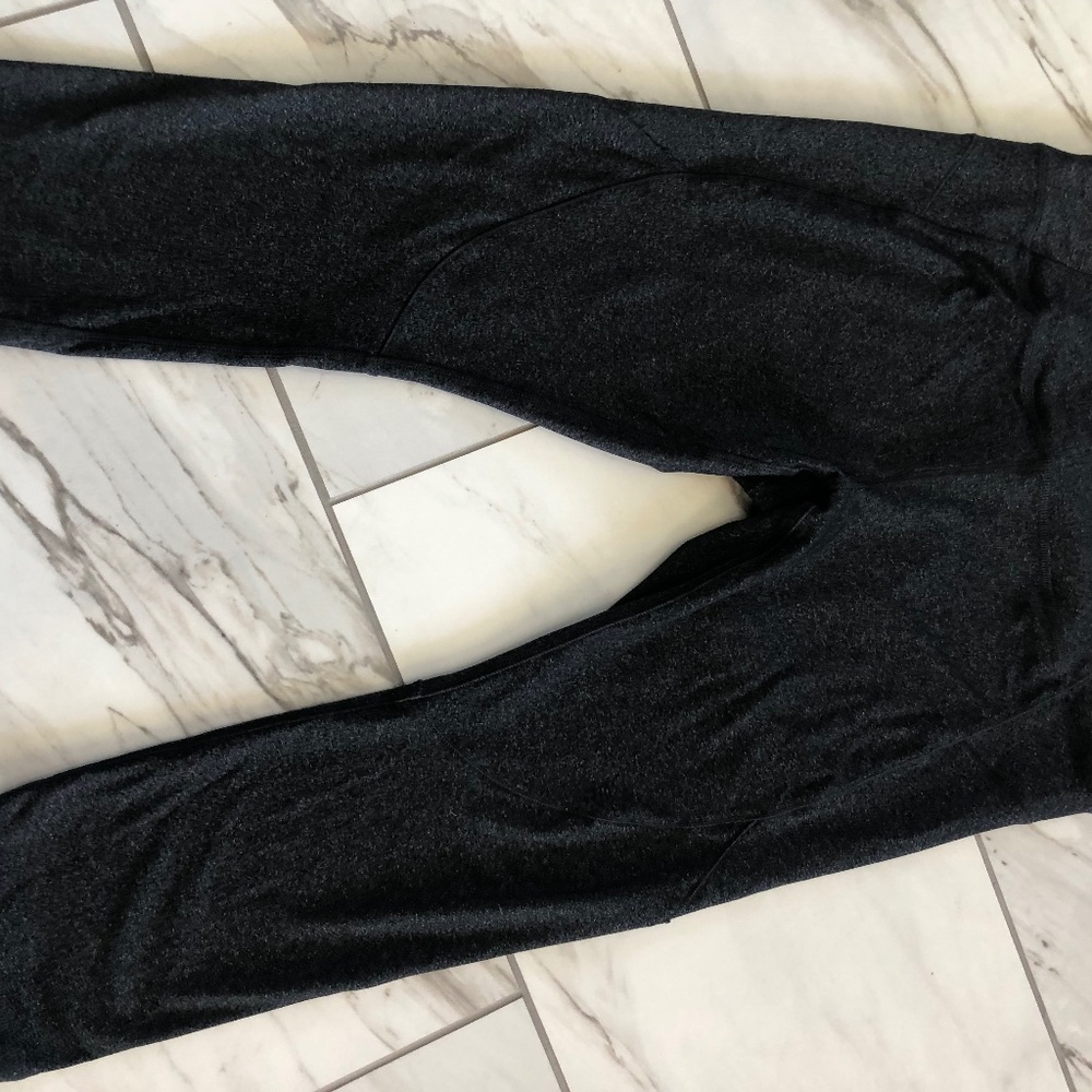 Heather gray yoga pants